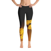 Gold Rockfish Gyotaku Leggings - 57 Peaks